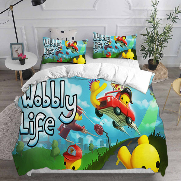 Wobbly Life Bedding Sets Duvet Cover Comforter Set