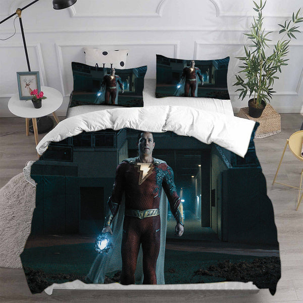 Shazam Fury of the Gods Bedding Sets Duvet Cover Comforter Set