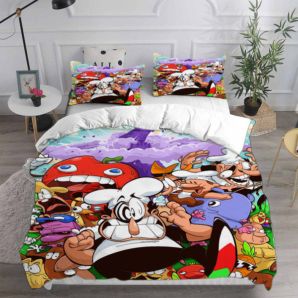 Pizza Tower Bedding Sets Duvet Cover Comforter Set