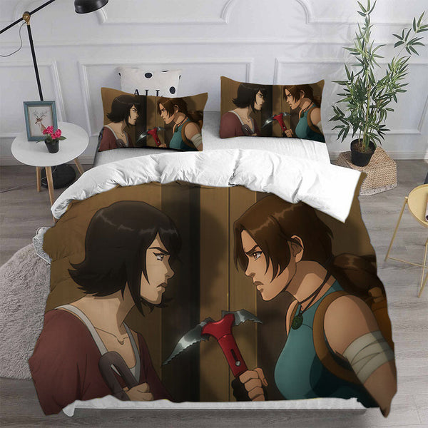 Tomb Raider Bedding Set Duvet Cover Comforter Sets