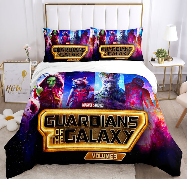 Guardians of the Galaxy Bedding Sets Duvet Cover Comforter Set