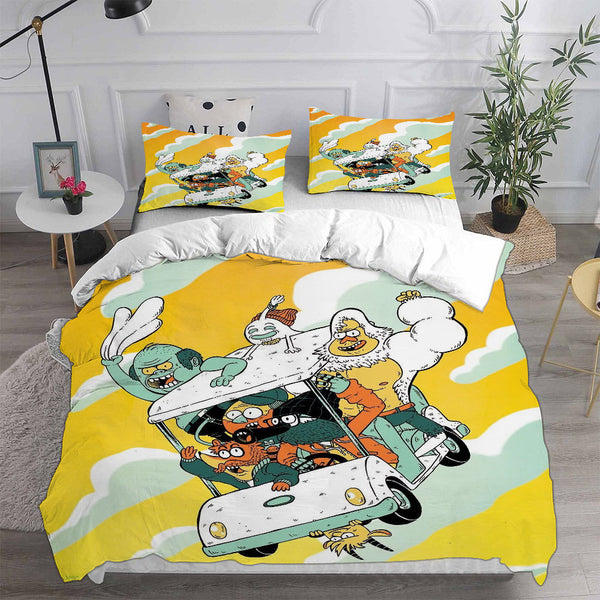 Regular Show Helltaker Bedding Sets Duvet Cover Comforter Set