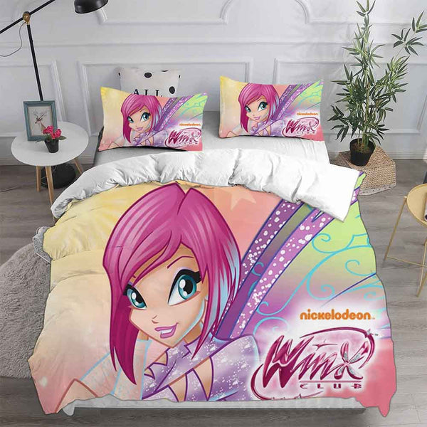 Winx Club Bedding Set Duvet Cover Comforter Sets