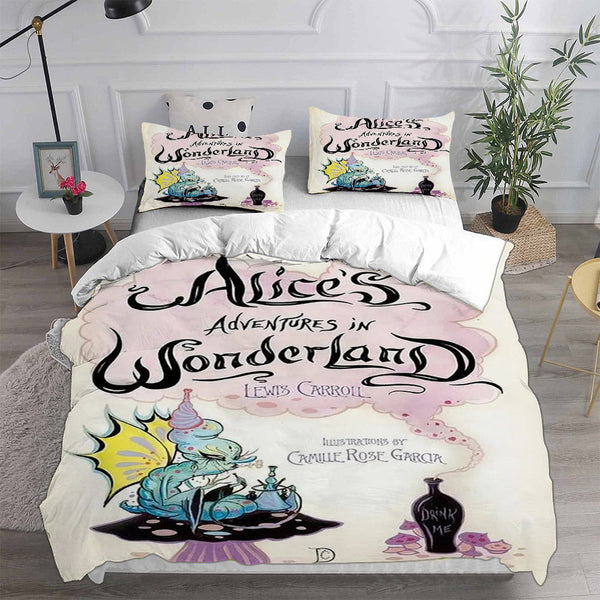 Alice's Adventures in Wonderland Bedding Sets Duvet Cover Comforter Set
