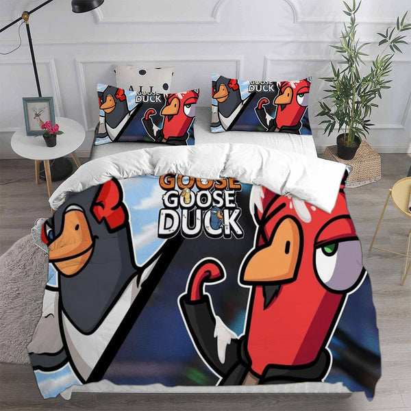Goose Goose Duck Bedding Sets Duvet Cover Comforter Set