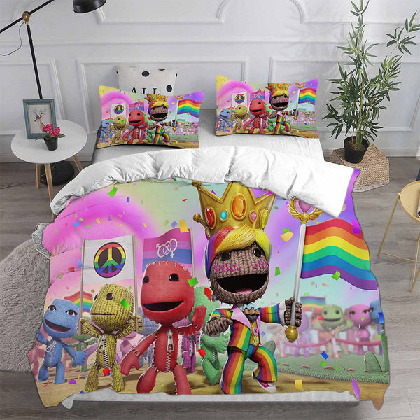 Sackboy A Big Adventure Bedding Sets Duvet Cover Comforter Set