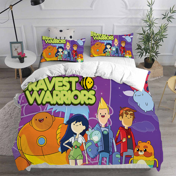 Bravest Warriors Bedding Sets Duvet Cover Comforter Set