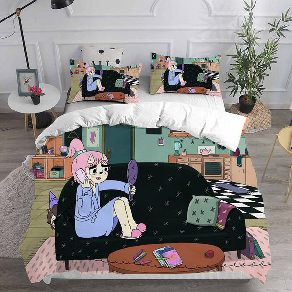 Summer Camp Island Bedding Sets Duvet Cover Comforter Set