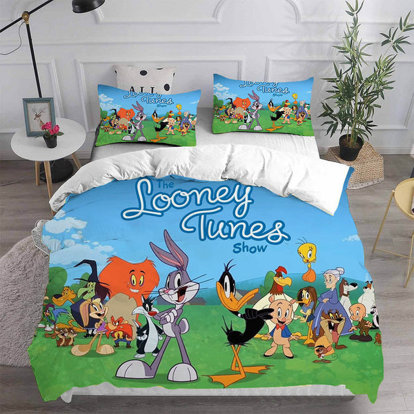 The Looney Tunes Show Bedding Sets Duvet Cover Comforter Set