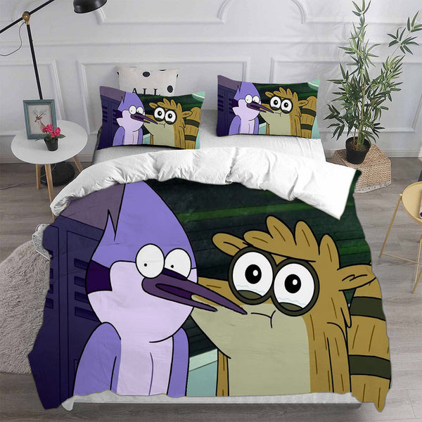 Regular Show Helltaker Bedding Sets Duvet Cover Comforter Set