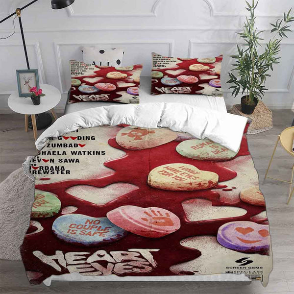 Heart Eyes Bedding Set Duvet Cover Comforter Sets