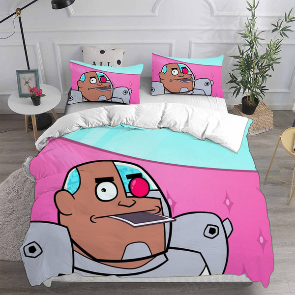 Teen Titans Go Bedding Sets Duvet Cover Comforter Sets