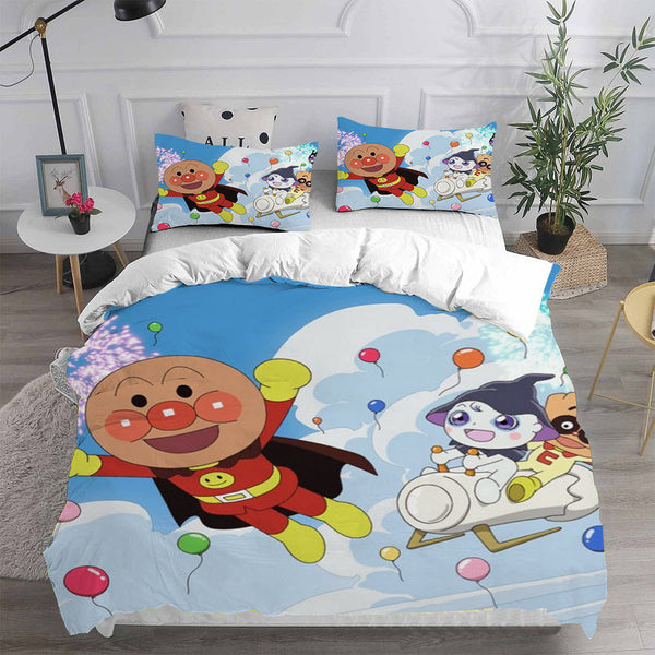Go! Anpanman: Fluffy Fuwari And The Cloud Country Bedding Sets Duvet Cover Comforter Set