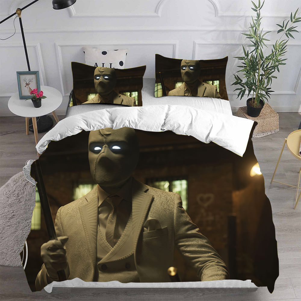 Moon Knight Cosplay Bedding Sets Duvet Cover Halloween Comforter Sets