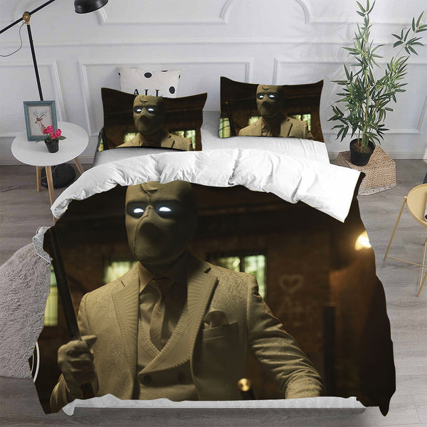 Moon Knight Cosplay Bedding Sets Duvet Cover Halloween Comforter Sets