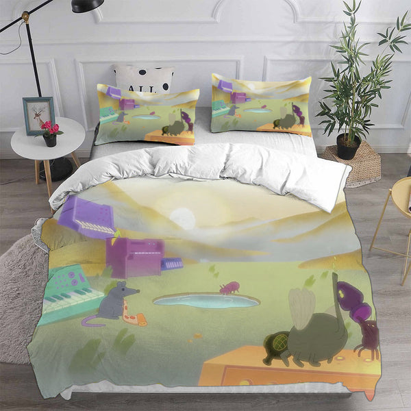 The Midnight Gospel Cosplay Bedding Sets Duvet Cover Halloween Comforter Sets