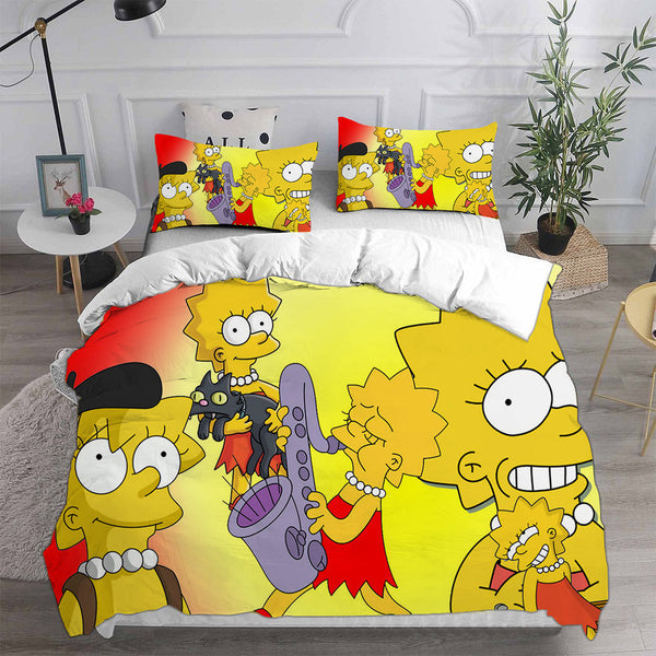 The Simpsons Bedding Sets Duvet Cover Comforter Set
