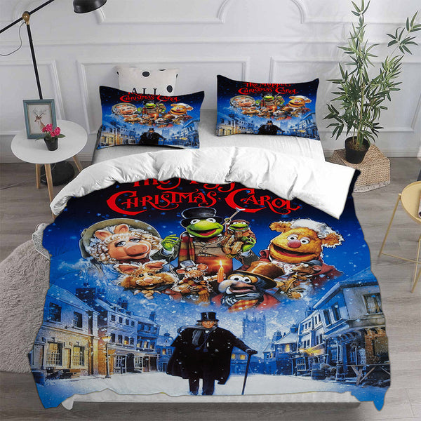The Muppet Christmas Carol Bedding Sets Duvet Cover Comforter Set