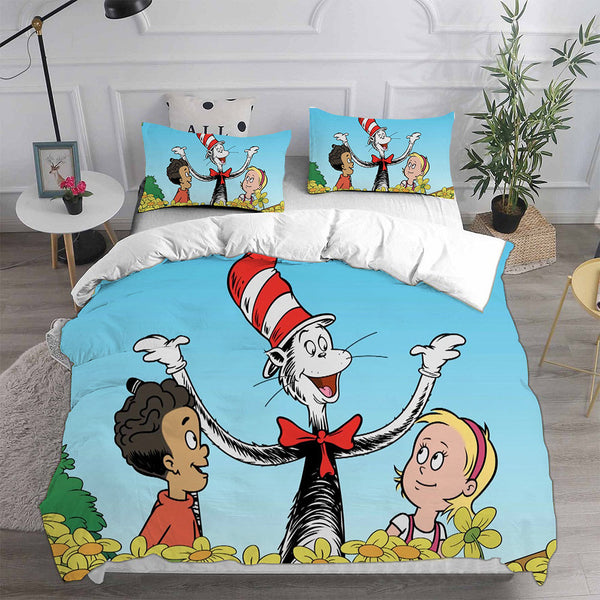 The Cat in the Hat Bedding Sets Duvet Cover Comforter Set