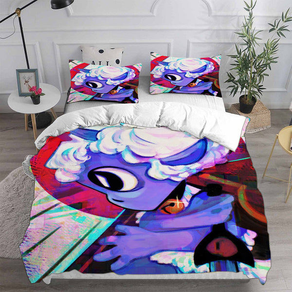 Cult Of The Lamb Bedding Sets Duvet Cover Halloween Cosplay Comforter Sets