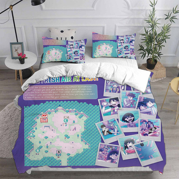 Omori Bedding Sets Duvet Cover Comforter Set