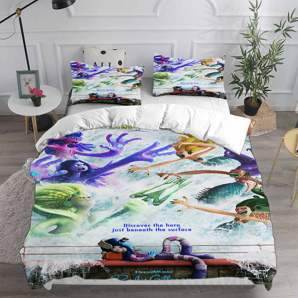 Ruby Gillman, Teenage Kraken Bedding Sets Duvet Cover Comforter Set