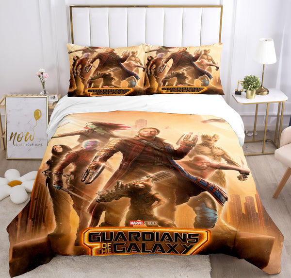 Guardians of the Galaxy Bedding Sets Duvet Cover Comforter Set