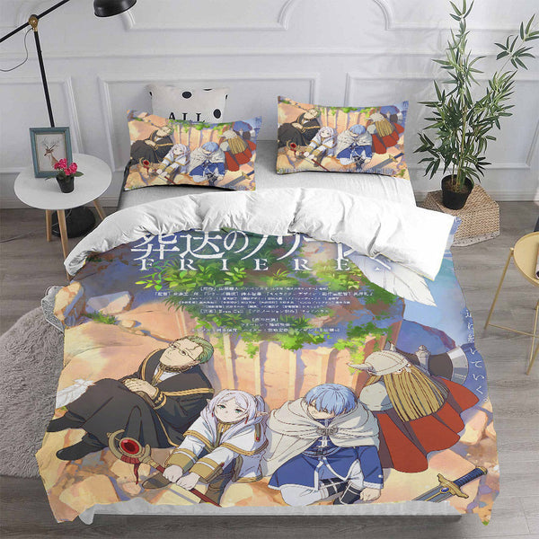 Frieren: Beyond Journey's End Bedding Sets Duvet Cover Comforter Set