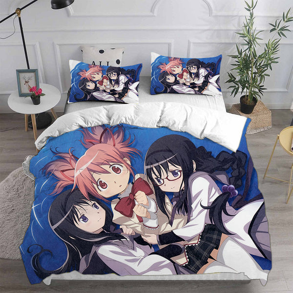 Puella Magi Madoka Magica Bedding Sets Duvet Cover Comforter Set