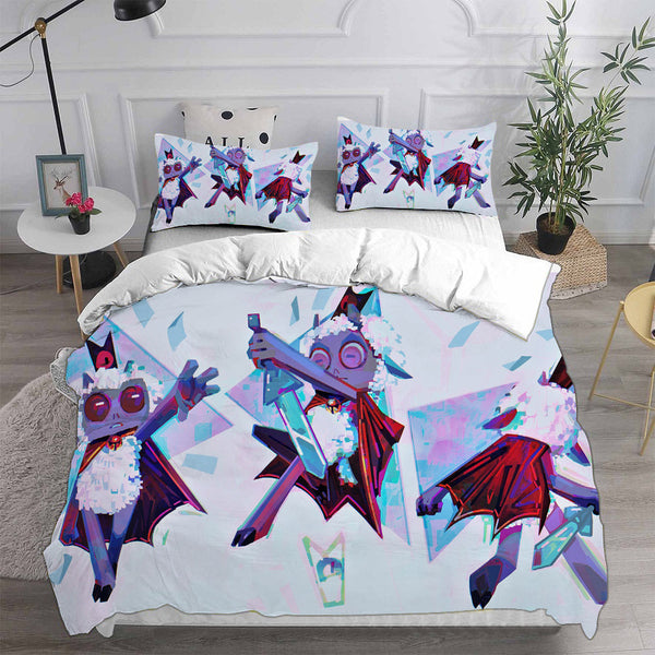 Cult Of The Lamb Bedding Sets Duvet Cover Halloween Cosplay Comforter Sets