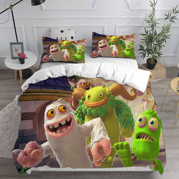 My Singing Monsters Bedding Sets Duvet Cover Comforter Set