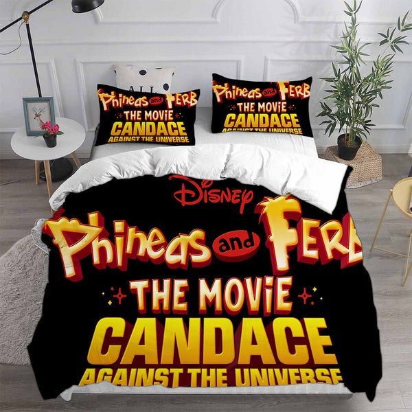 Phineas and Ferb Bedding Sets Duvet Cover Comforter Set