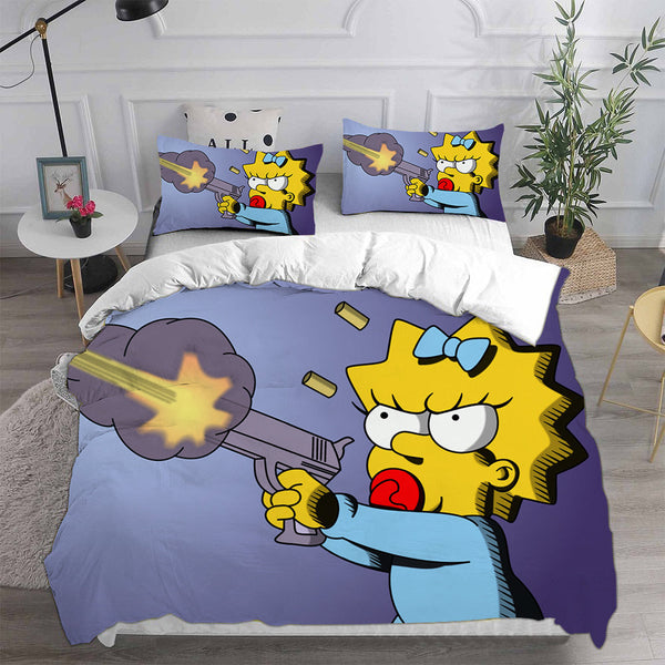 The Simpsons Bedding Sets Duvet Cover Comforter Set