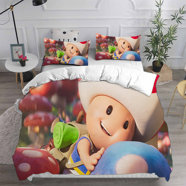 The Super Mario Bros. Movie Bedding Sets Duvet Cover Comforter Set