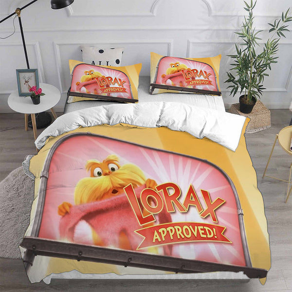 The Lorax Bedding Set Duvet Cover Comforter Sets