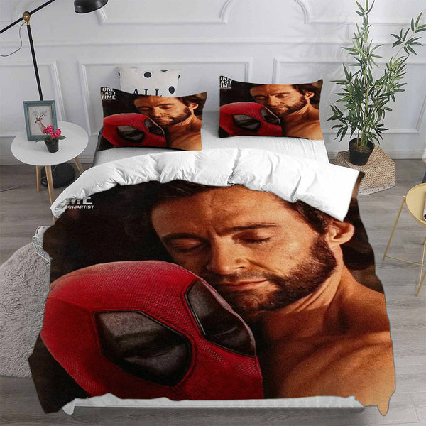 Deadpool & Wolverine Bedding Sets Duvet Cover Comforter Set