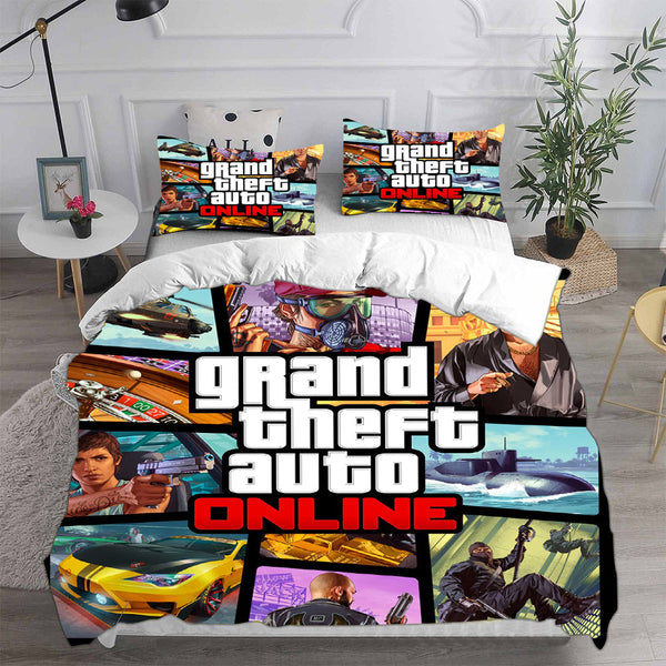 Grand Theft Auto V Bedding Sets Duvet Cover Comforter Set