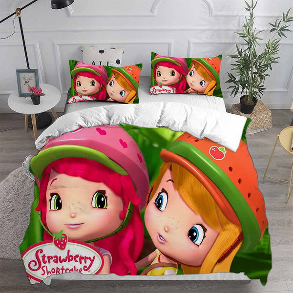 Strawberry Shortcake's Berry Bitty Adventures Bedding Set Duvet Cover Comforter Sets