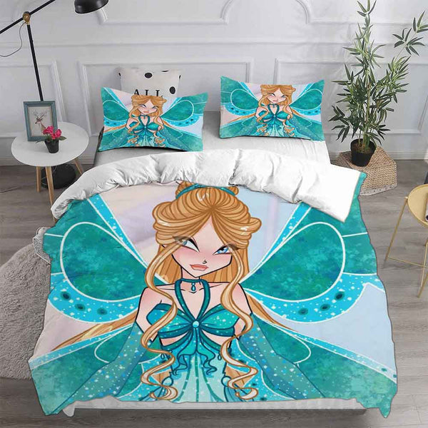 Winx Club Bedding Set Duvet Cover Comforter Sets