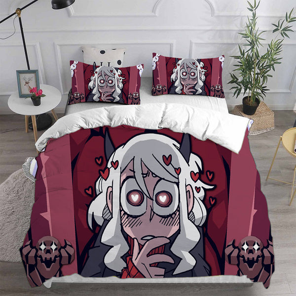 Helltaker Bedding Sets Duvet Cover Comforter Set