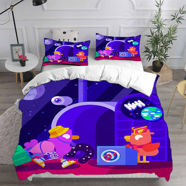 kurzgesagt Bedding Sets Duvet Cover Comforter Set