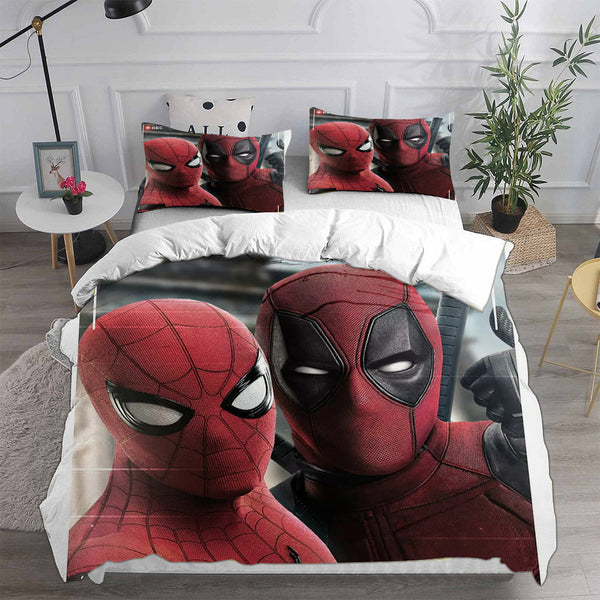 Deadpool & Wolverine Bedding Sets Duvet Cover Comforter Set