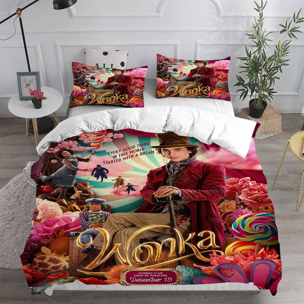 Wonka Bedding Sets Duvet Cover Comforter Set