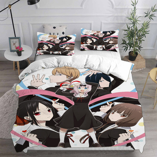 Kaguya-sama: Love Is War Bedding Sets Duvet Cover Comforter Set