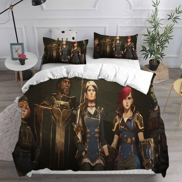 Arcane Season 2 Bedding Set Duvet Cover Comforter Sets