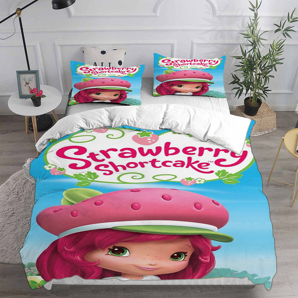 Strawberry Shortcake's Berry Bitty Adventures Bedding Set Duvet Cover Comforter Sets