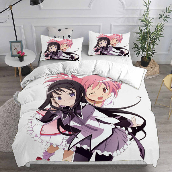 Puella Magi Madoka Magica Bedding Sets Duvet Cover Comforter Set