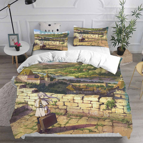 Frieren: Beyond Journey's End Bedding Sets Duvet Cover Comforter Set