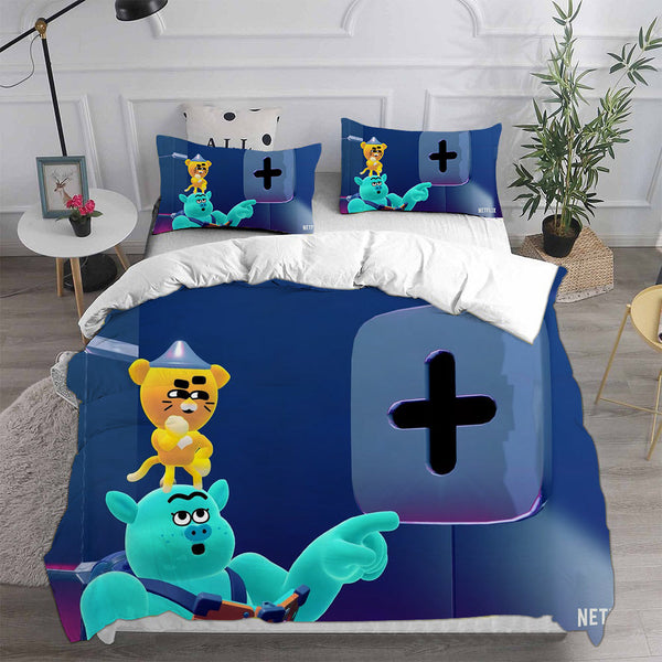 Battle Kitty Bedding Sets Duvet Cover Comforter Sets