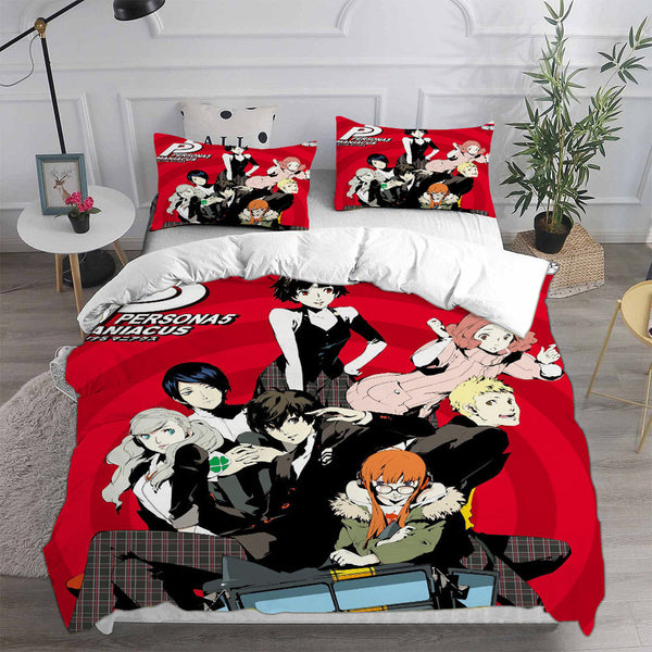 Persona 5 Bedding Sets Duvet Cover Comforter Set